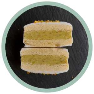 alfajor pistacho